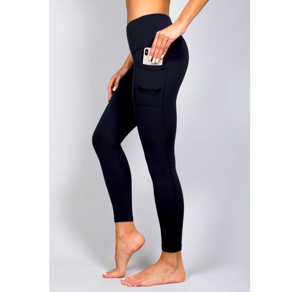 90°Degree by Reflex High Waist 7/8 Ankle Leggings